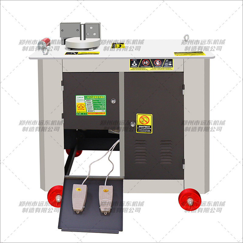 GF25型加重鋼筋彎箍機(圖1) GF25型加重鋼筋彎箍機(圖1)