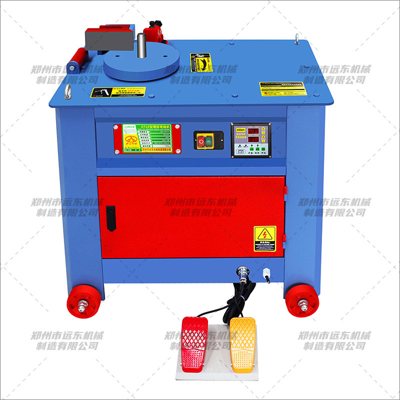 GF28型數控加重鋼筋彎箍機(圖1) GF28型數控加重鋼筋彎箍機(圖1)