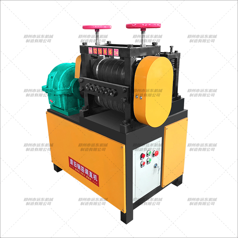 6-16型廢舊鋼筋調直機(圖1) 6-16型廢舊鋼筋調直機(圖1)